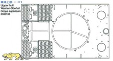 Tamiya 0335188 Oberwanne für