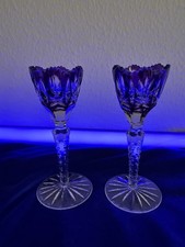 2 geschliffene Bleikristall