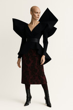 Anja Gockel Bleistiftrock rot