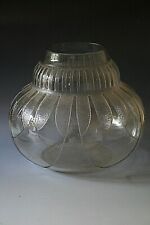 ANTIKE ART DECO GLASVASE, um