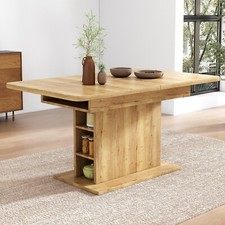 Ausziehbarer Holz Esstisch mit