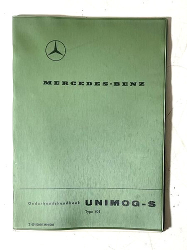 Unimog handbuch - unimog,