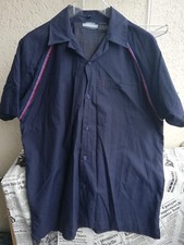 "CAMARGUE" Hemd, 100% Baumwolle, Gr. L, dunkelblau