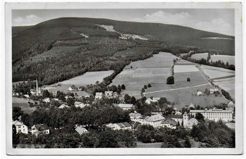 Alte postkarte cerny - >,