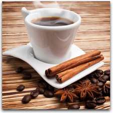 Wandbild kawa2 kaffee bohnen - kaffee,