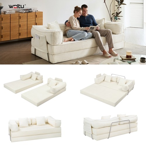 Woltu schlafsofa sitzer - schlafsofa, 3-sitzer
