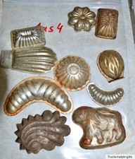 Antike weißblech formen - 10,