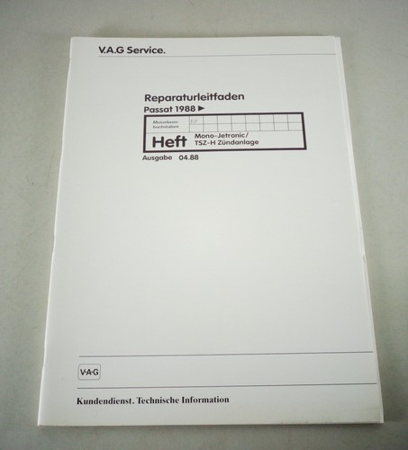 Werkstatthandbuch passat b3 - vw,