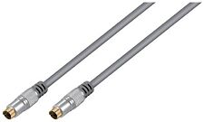 5m S-Video Kabel Home Theater SVIDEO S-VHS Anschlusskabel 4 polig TV Kamera PC