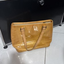 Originale Louis Vuitton Tasche LV VERNIS Leder Lackleder In Gelb