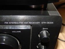 sony str de 205 Stereo Receiver Rarität mit Fernbedienung Top Zustand