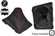 ROTE NÄHTE LEDER ZAHNRAD +