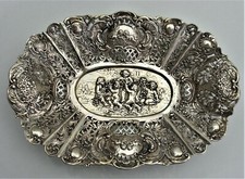 Obstschale 800er Silber Schale