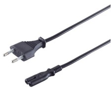 Netzkabel Stromkabel 2 Pin