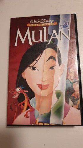 Mulan vhs disney meisterwerke - vhs,