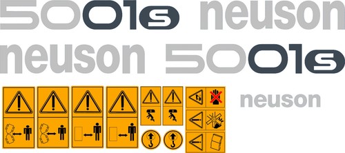 Neuson 5001 dumper aufkleber - 5001,