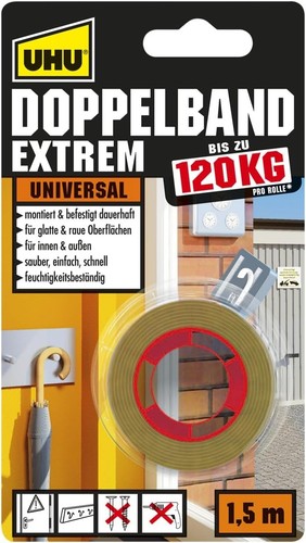 Uhu 46820 doppelband extrem - doppelband,