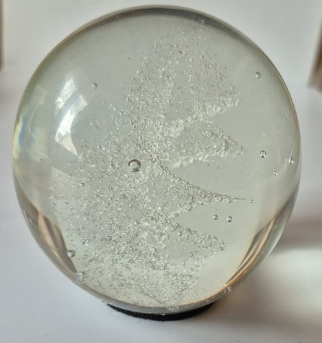 Deko kugel aus voll glas - deko-kugel, voll-glas