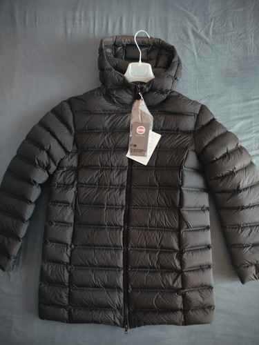 Lange gefütterte daunenjacke - gefütterte,