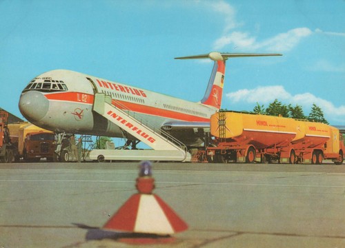 Ddr ansichtskarte interflug - interflug, il