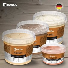 HAUSA Holzkitt Holzspachtelmasse gebrauchsfertig schnelltrocknend rissbeständig