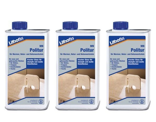 Lithofin politur mn - 3x,
