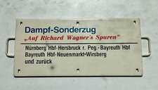 Eisenbahn - Zuglaufschild:  -