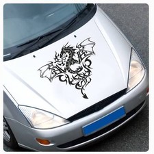 Autoaufkleber Drachen Dragon Tribal Motorhauben Aufkleber Sticker Auto A325 