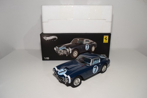 Hotwheels ferrari 250 - b7, 1:18