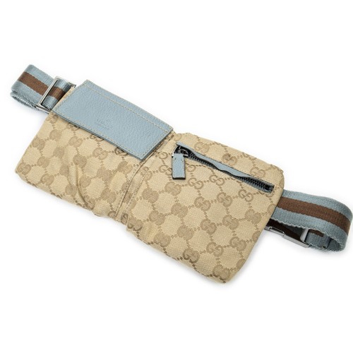 Gucci mini web waist pouch - web,