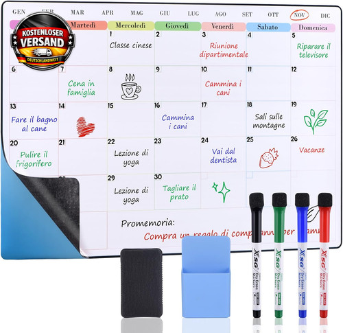 Whiteboard monats und - monats-,