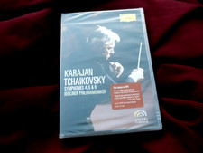  karajan tchaikovsky sinfonien 4,5 + 6. berliner philharmoniker. ovp. s. beschr.