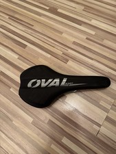 Oval Fahrrad Sattel Schwarz
