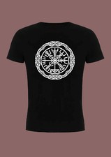 Vegvisir,Wikinger,Schildmaid,Thor,Odin,Mjölnir,Thorshammer,Vikings,Frigg T-Shirt