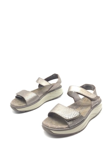 Joya flores bronze sandalias - flores,
