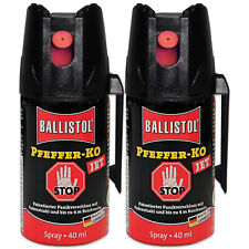 2x Ballistol Pfeffer KO Jet