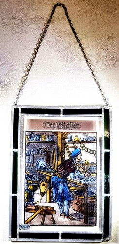 Fensterbild blei verglast - fensterbild,