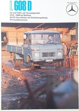 Mercedes benz lkw 608 - lkw, d