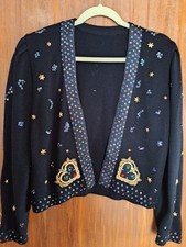 Jacke, Gr. 38, schwarz