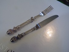 WIDMANN Modell CLASSIQUE Vorspeisenbesteck Gedeck für eine Pers. Echtsilber 925