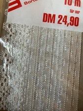 Borte, Band, Vintage, Spitze, weiß, 10 Meter, ovp