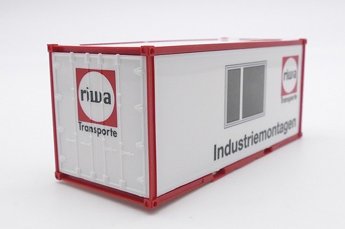 Herpa lkw 20ft bau container - 20ft., bau-container