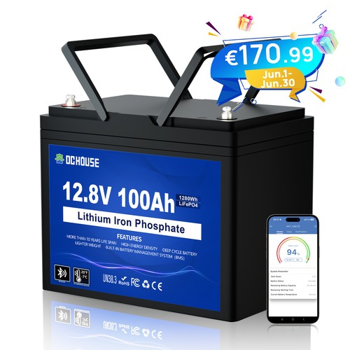 12v 100ah lifepo4 - 100ah,