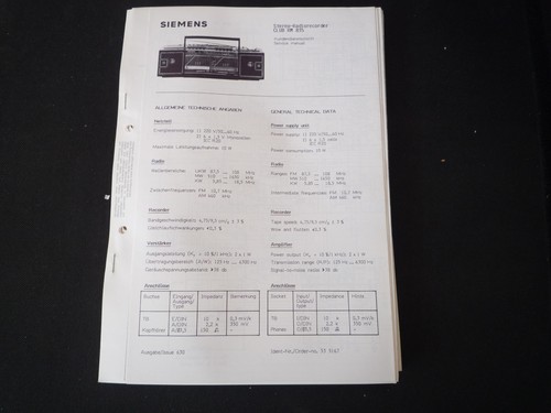 Original service manual - service,