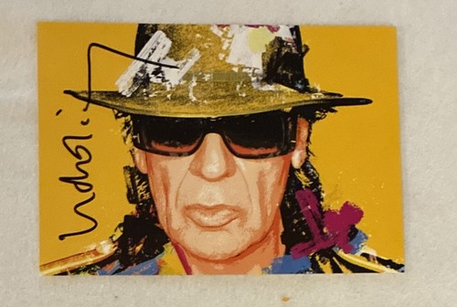 Autogrammkarte udo lindenberg - autogrammkarte,