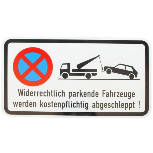 Schild parken verboten - parken,