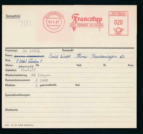 S2187 francotyp afs - francotyp,