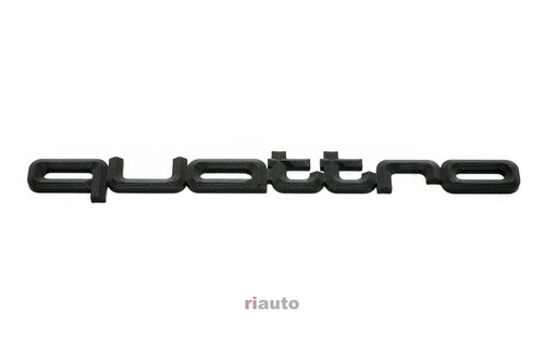 Audi quattro emblem badge - quattro,