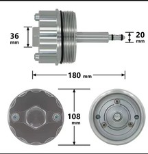 Ölfiltergehäuse +Sensor