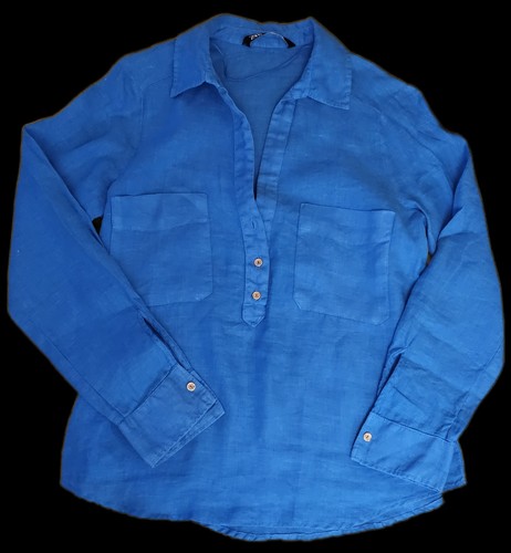Zara damen bluse blau - zara, xs